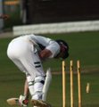 Adam Cowperthwaite bowled by Roy Silva