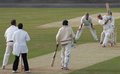 Paul Danson hits Graham Lee high over mid wicket