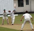 Anish Patel hits over the top